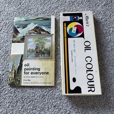Marie's Vintage Oil Colour Boxed Set 14 Paints & Oil Painting Book