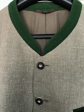 Herren Strickjacke Im Trachtenstyle - Dicke Cardigan Mit Stehkragen & Taschen