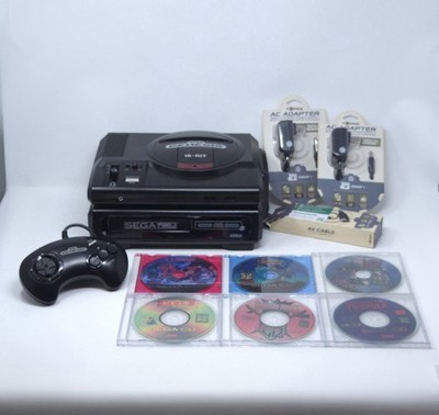 Sega CD Model 1 + Genesis High-Def + Games (FULLY SERVICED!)