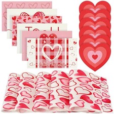 13 Pcs Boho Placemats and Table Runner Set 6 Sets Table Mats 11.8 Heart Style