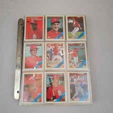 500+ St Louis Cardinals Baseball Cards in Sleeves Topps 1986-2006 HOF & Rookies