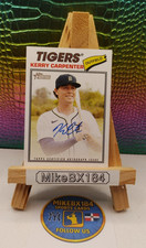 KERRY CARPENTER 2026 Topps Heritage  REAL ONE AUTO #ROA-KC DETROIT TIGERS