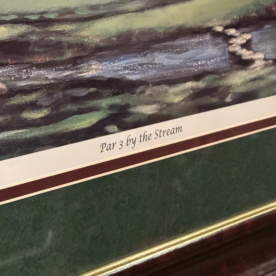 Joe Sambataro Furry Creek Golf Print Par 3 by the Stream Home Interiors ...