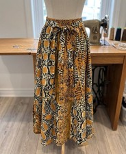 Real African Wax Prints Wide Leg Skirts