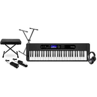 Casiotone CTS410 61key Portable Arranger Keyboard wWarm Audio WACAB Headphne