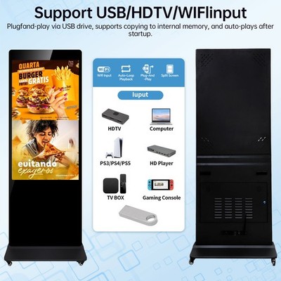 Digital Signage Display IP65 Commercial Advertising Display for Shopping Malls