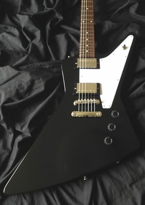 Epiphone Inspired by Gibson Explorer Ebony Used 2021 Mahogany Body