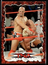 Christopher Daniels RC: 2004 Pacific TNA Red Rookie Card #10