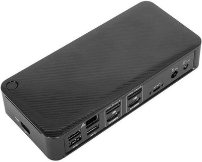 Targus DOCK182-A1 Dual 4K Computer Docking Station 100W PD - Dock (DOCK182GLZ)