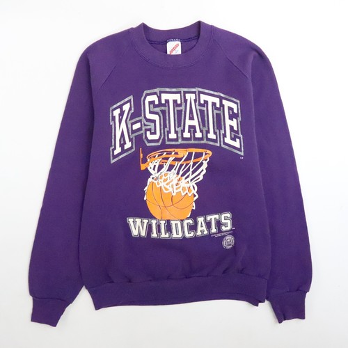 Vintage K-State Wildcats Sweatshirt Crewneck Size Large 1990 90s