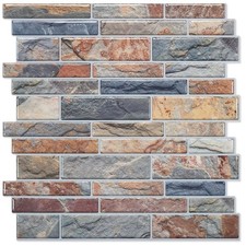 Thicker Peel and Stick Tile Backsplash, 12"x12" Self-Adhesive Stickers for Kitch