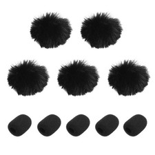 Sponge Cover for Mini Microphone with Hood 8mm Windproof
