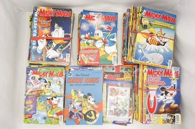 Micky Maus Sammlung ca. 247 Hefte 1998–2003 + Nr. 1 1951 Reprint groß Konvolut - Bild 1 von 4