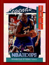 2018-19 Hoops Legends of the Ball #20 Shaquille O'Neal.