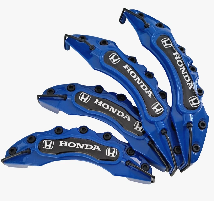 SET Brake Caliper Covers for Honda Civic Jazz Type R CRV Accord Legend for Acura - Image 2 of 4