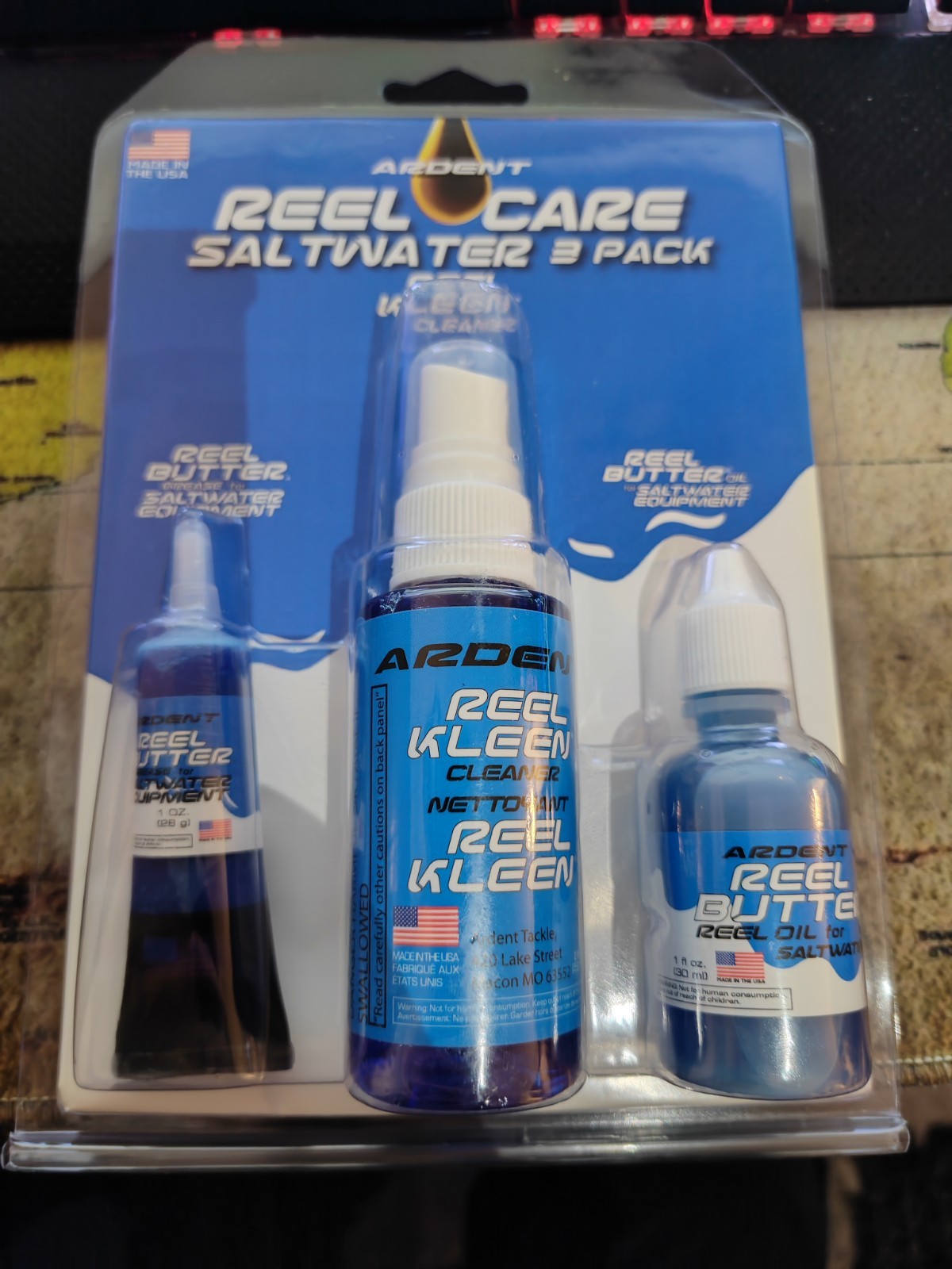 Ardent 5080-A Ardent Reel Care Saltwater 3pack