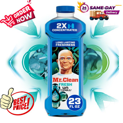 Mr. Clean 2X Concentrated Multi Surface Cleaner Fresh Unstopables Scent - 41 oz.
