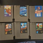 Nintendo NES Super Mario Bros Duck Hunt Golf Ice Hockey Mickey Mousecapade Lot