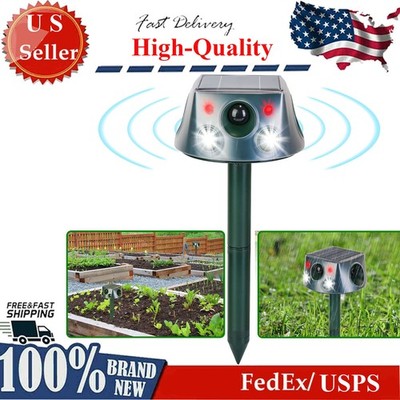 Waterproof  w 6 Mode Motion Sensor Vibration Stake