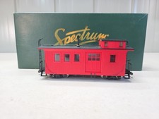 On30 Side Door Wood Caboose RED PAINTED - Bachmann Spectrum Model Train in BOX