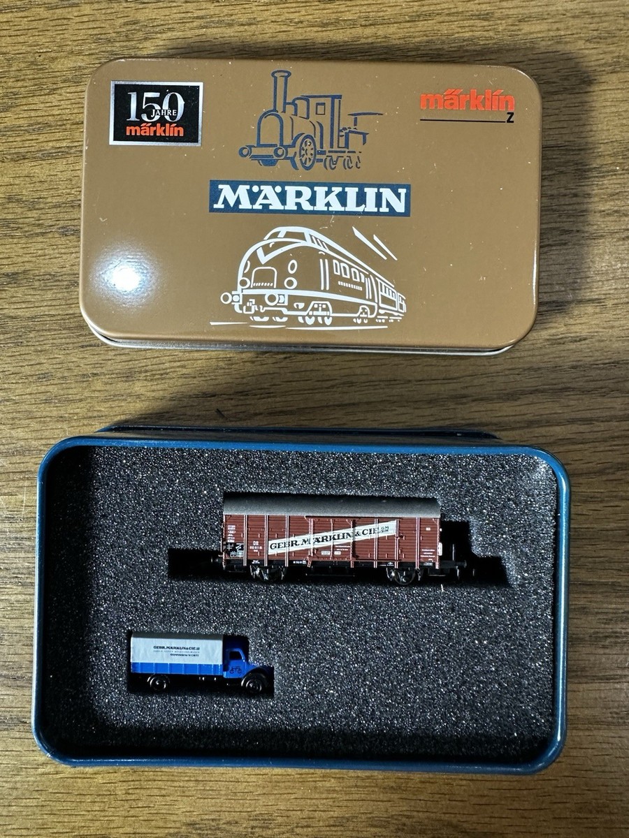 Marklin Z Scale Museum Car Set For 2009 - Boxcar And Truck - New