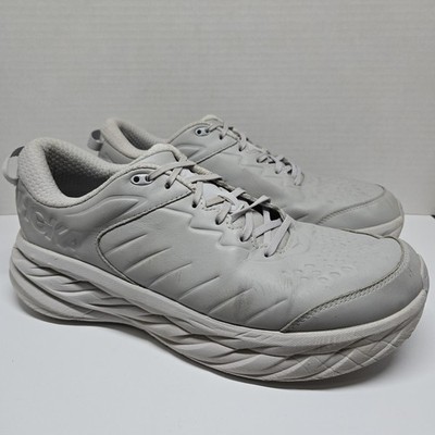 Hoka One One Men Bondi SR Harbor Mist Gray Size US 14