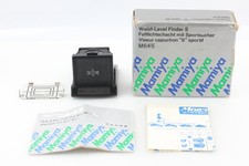   TOP MINT w/ Box Mask   Mamiya M645 1000S Waist Level Finder S From JAPAN