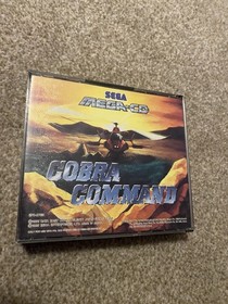 Sega Mega CD Sol Feace and Cobra Command Double Pack Boxed with Manual
