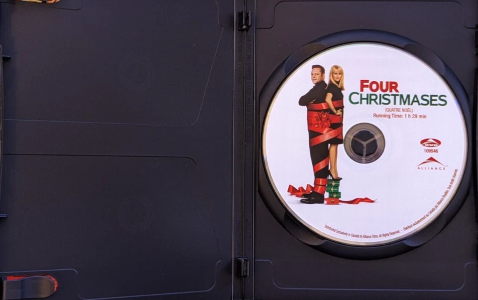 Four Christmases (DVD, 2010, Canadian) - Image 3 of 3