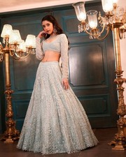 PARTY LEHENGA CHOLI INDIAN DESIGNER BOLLYWOOD LEHENGA WEDDING ETHNIC BRIDAL NEW