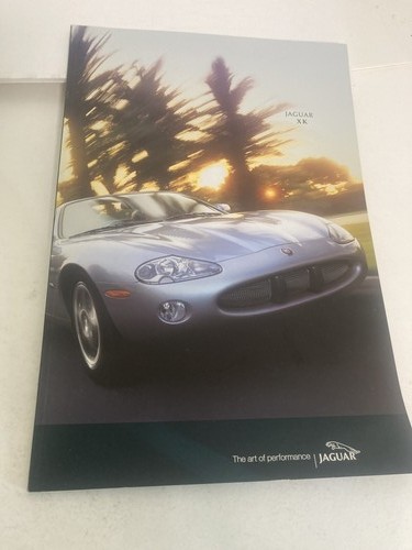 Jaguar XK Original Sales Brochure Catalog 2002 Model Year "The Art of