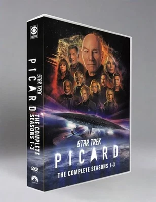 Star Trek: Picard The Complete TV Series Seasons 1-3 (DVD 9-Disc Box Set)