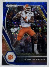 2021 Panini Prizm Draft Picks #2 Deshaun Watson Blue Disco - CLEM | HOU | CLE