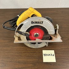 DEWALT DWE575 7 1/4” Circular Saw ⚠️ MOTOR RUNS BUT SPARKS - For Parts Or Repair