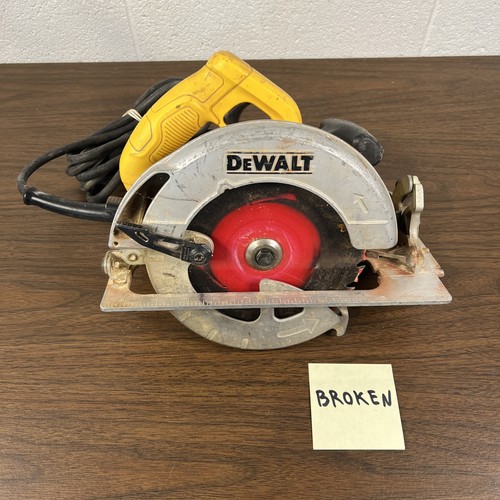 DEWALT DWE575 7 1/4” Circular Saw ⚠️ MOTOR RUNS BUT SPARKS - For Parts Or Repair