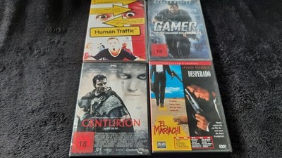 DVD Desperados, Human Traffic, Centurion, Gamer 4 Movies!!