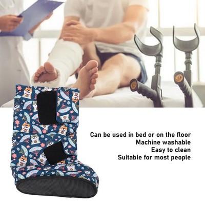 Waschbarer Rutschfester Walking Boot Protector Cover Für Plaster Fuß *