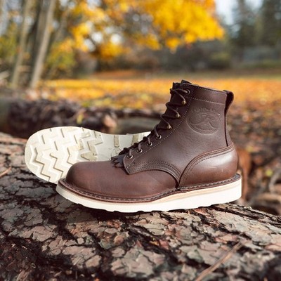 Jk Boots Forefront Brown Size 10 EE