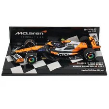 MINICHAMPS McLaren MCL38 Lando Norris Singapore GP 2024 Winner 1/43 F1 537246104