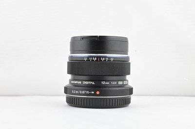 OM SYSTEM Olympus M.Zuiko Digital ED 12mm F2.0 Black for MFT