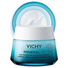 Vichy Mineral 89 Fragrance Free Cream, Moisture Boosting Cream with Hyaluronic A