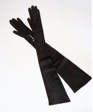 Lederhandschuhe lang vintage Opernhandschuhe ...
