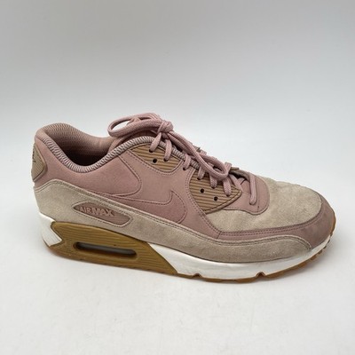 Nike Sneakers Womens 11 Air Max 90 SE 881105-601 Pink Athletic Casual Shoes