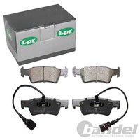 LPR BremsbelÄGe Satz Hinten Passend FüR Porsche Cayenne VW Touareg | 05P1667