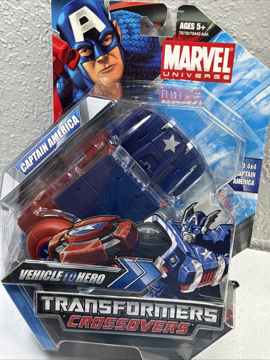 ARMORED 4X4 HUMVEE TO CAPTAIN AMERICA - MARVEL TRANSFORMERS