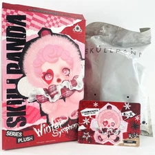 POP MART x Skullpanda Winter Symphony Series Plush Doll Figure Toy - Rhapsody