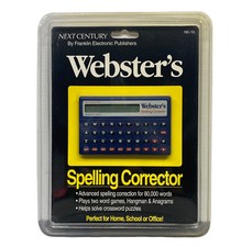 Vintage NOS Webster's Franklin Spelling Corrector NC-10 1993 New Sealed
