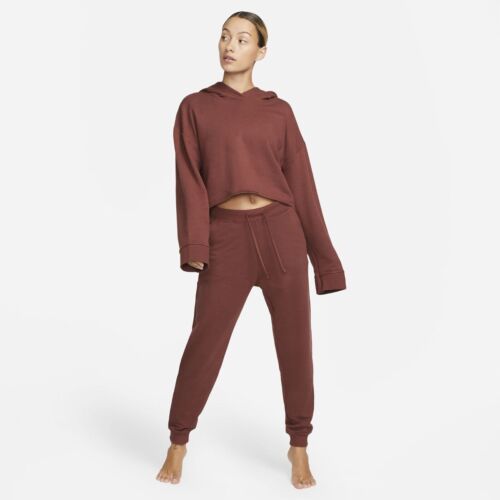 NEW! Nike Women's Plus 3X Yoga Luxe 7/8 Fleece Joggers NWT $90 - Picture 2 of 6