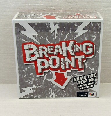 Breaking Point Name the Top 10 Brettspiel Party Quiz Spaß Kinder Teamplay