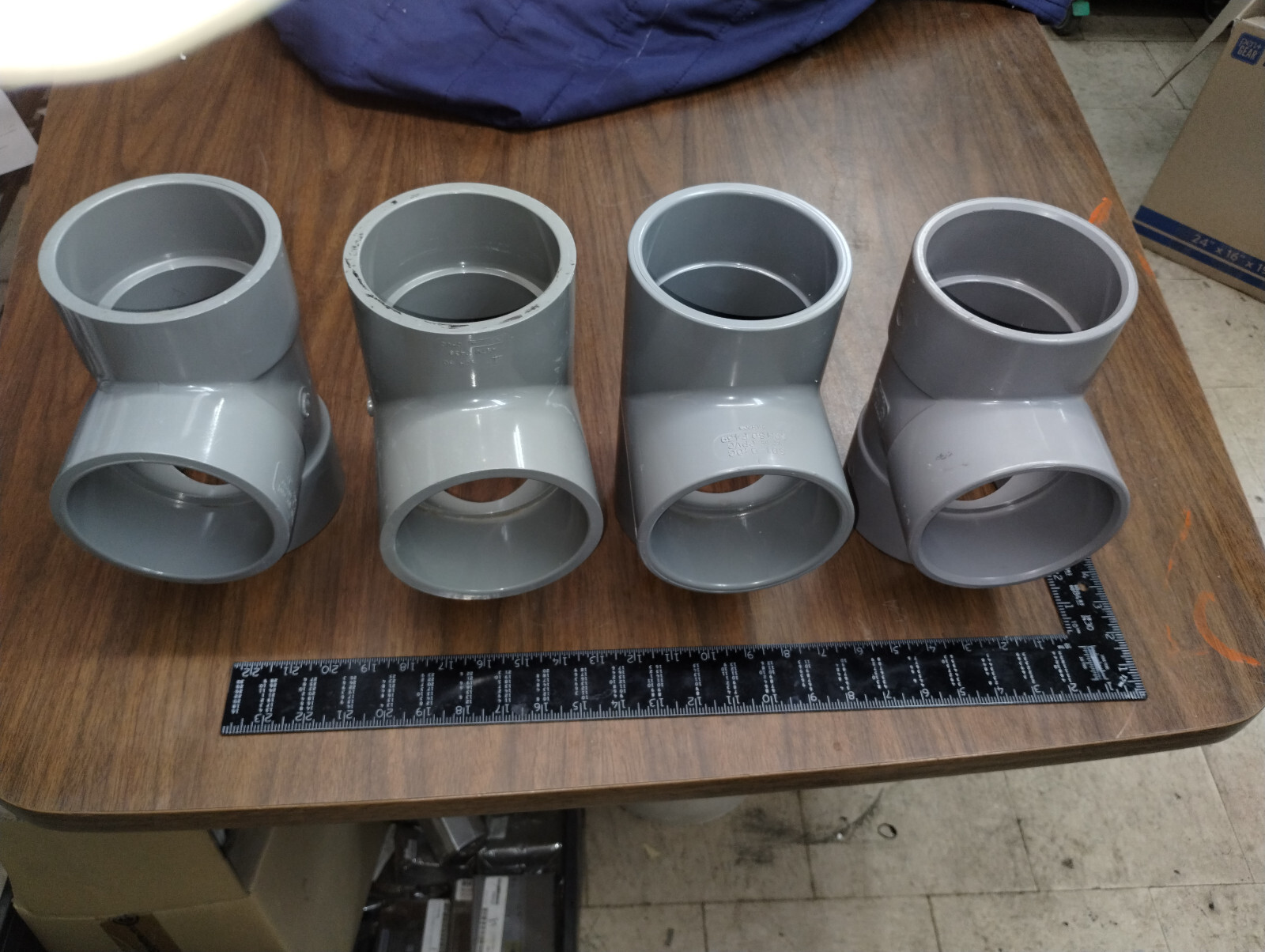 SPEARS 801-040C GF 4" T TEE SCH80 CPVC SCH 80 ASTM NSF-PW F-439 Socket SLIP NEW!